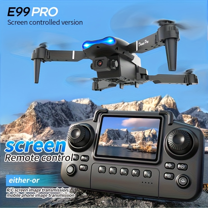 Drone pliable E99 PRO MAX avec - Drone Kit Octocopter avis et prix